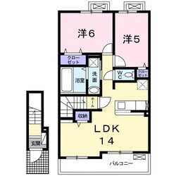 グレイスⅢの物件間取画像